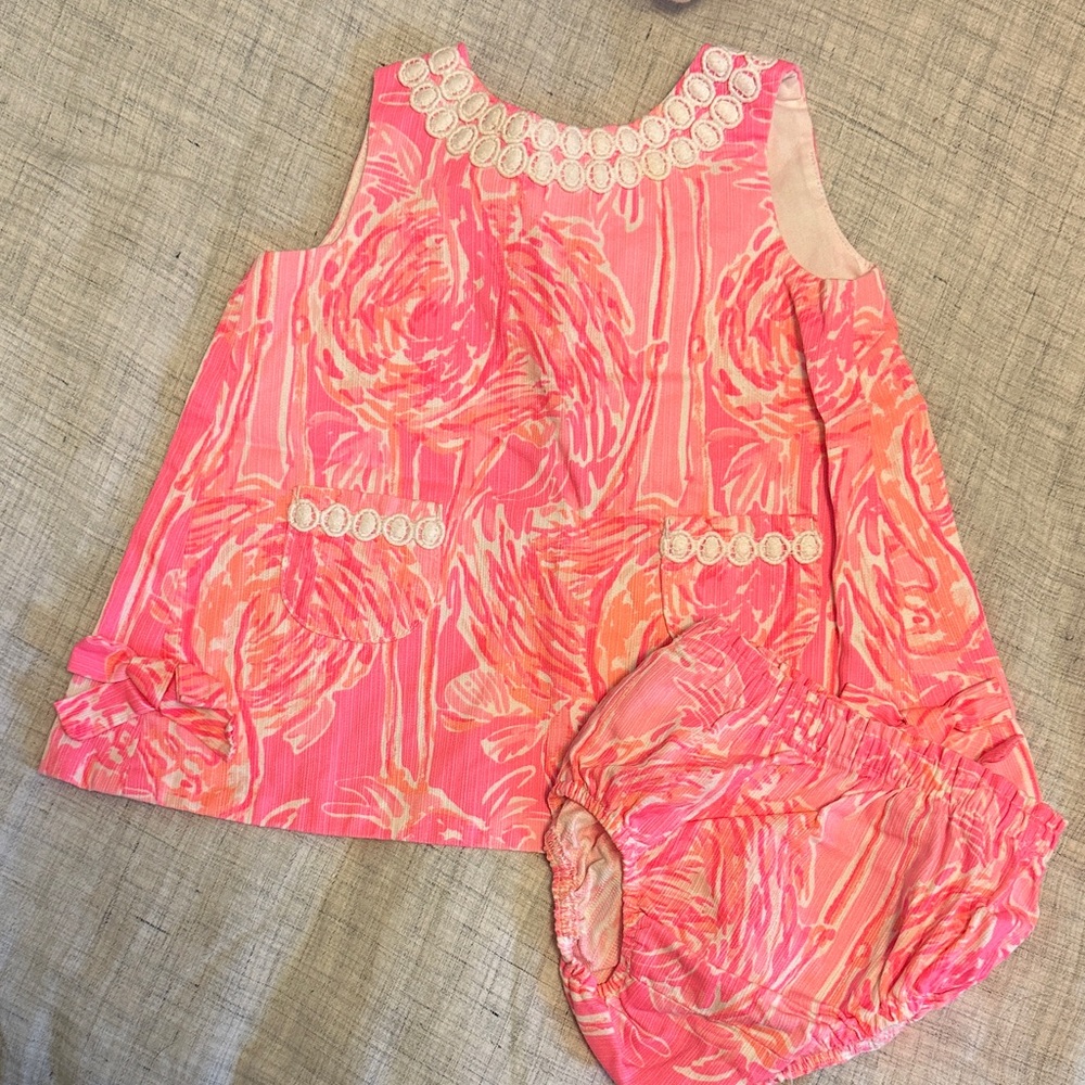 Lilly Pulitzer Pink and Orange Kids Top